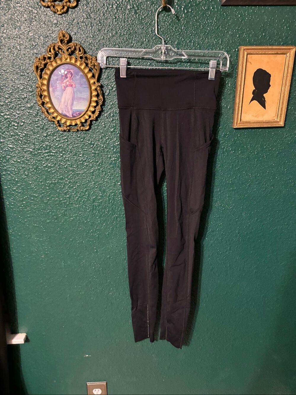 Lululemon Black 28” Leggings Size 2